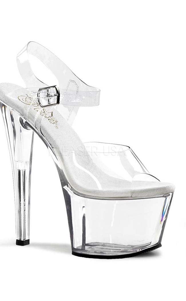 SKY-308 Clear Heels-Pleaser-Tragic Beautiful