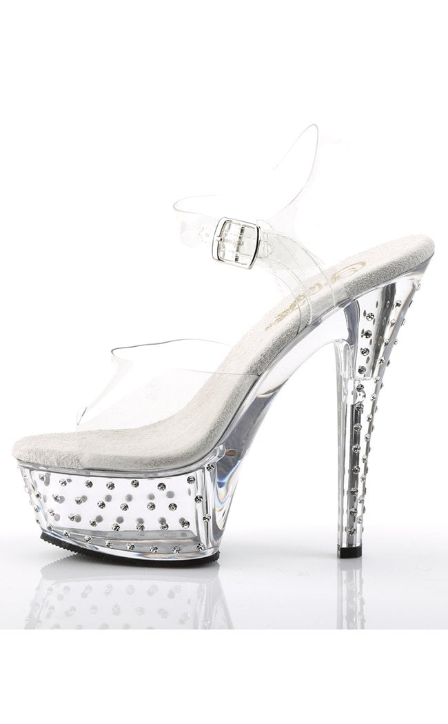 STARDUST-608 Clear Heels-Pleaser-Tragic Beautiful