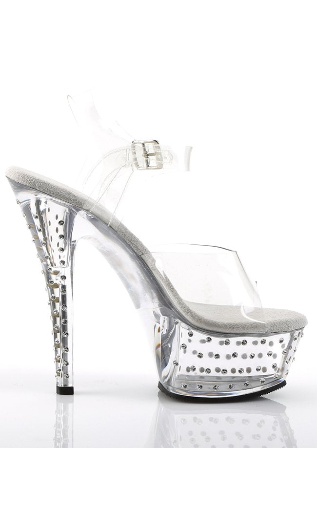 STARDUST-608 Clear Heels-Pleaser-Tragic Beautiful