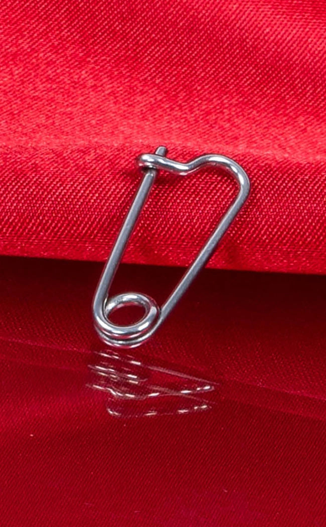 Safety Pin Earring-Impaler Body Jewellery-Tragic Beautiful