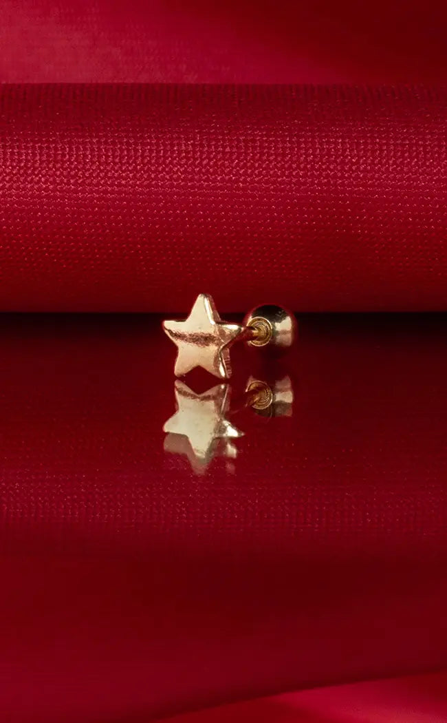 Sterling Silver Cartilage Barbell | Nova-Impaler-Tragic Beautiful