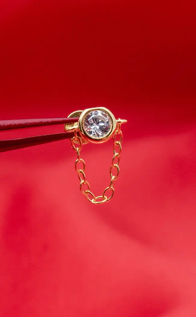 Sterling Silver Internally Threaded Barbell | Dazzle-Impaler-Tragic Beautiful