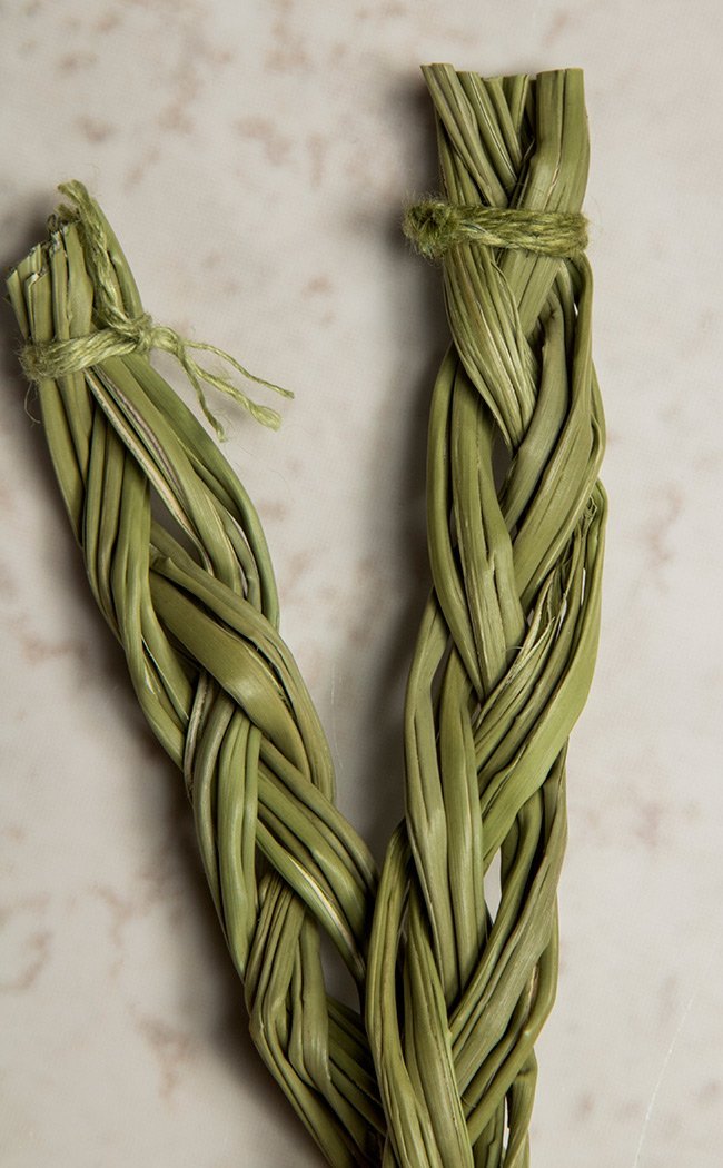 Sweetgrass Smudge Stick 10cm-Incense-Tragic Beautiful