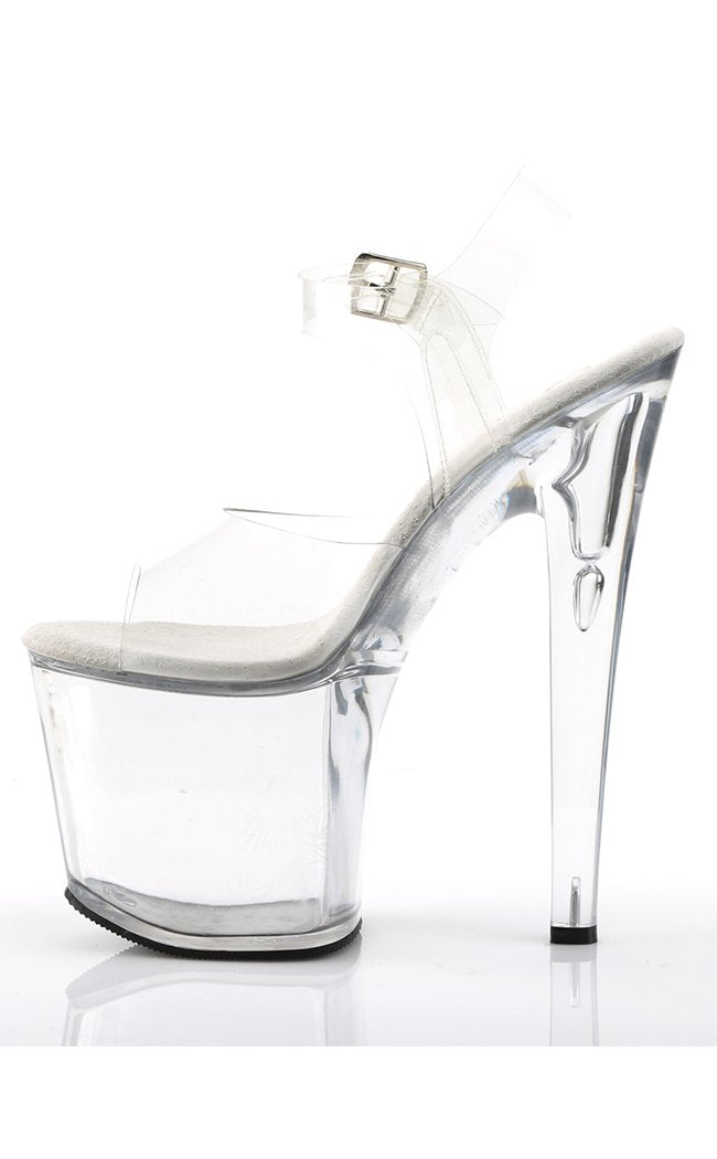 TABOO-708 Clear Heels-Pleaser-Tragic Beautiful