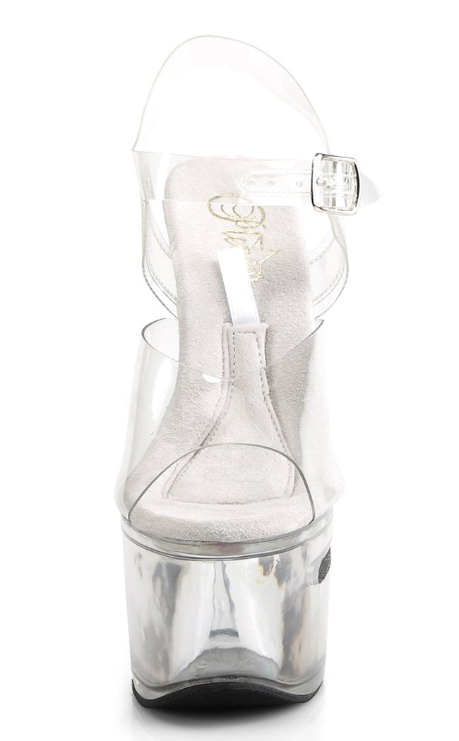 TIPJAR-708-2 Clear Heels-Pleaser-Tragic Beautiful