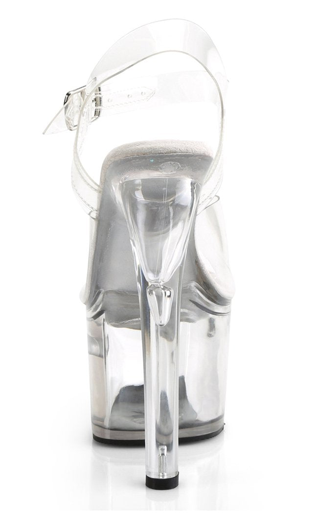 TIPJAR-708-2 Clear Heels-Pleaser-Tragic Beautiful