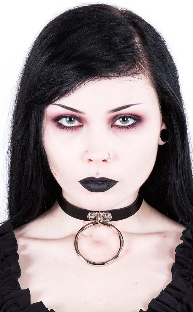 The Big O Choker Black-Cold Black Heart-Tragic Beautiful