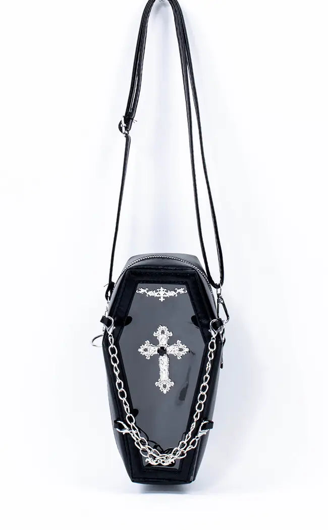 The Cemetery Coffin Bag-Gothic Accessories-Tragic Beautiful