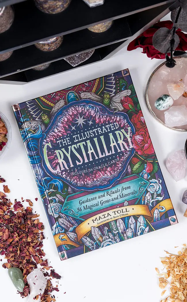 The Illustrated Crystallary-Occult Books-Tragic Beautiful