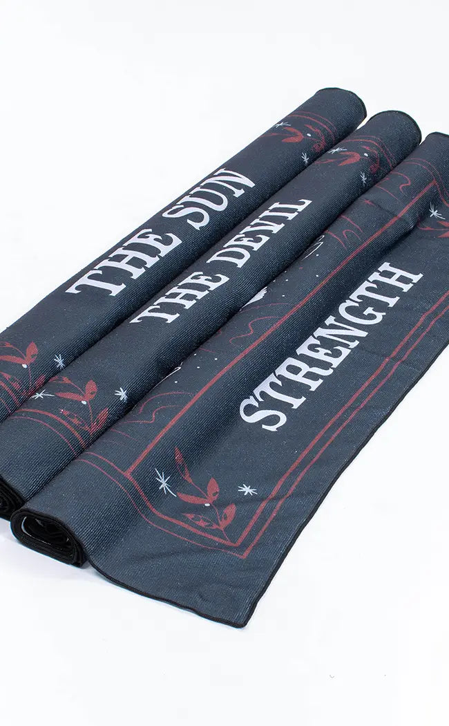 The Sun Tarot Card Gym Towel-Tragic Beautiful-Tragic Beautiful