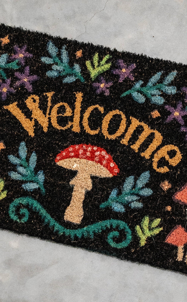Toadstool Tales Doormat-Homewares-Tragic Beautiful