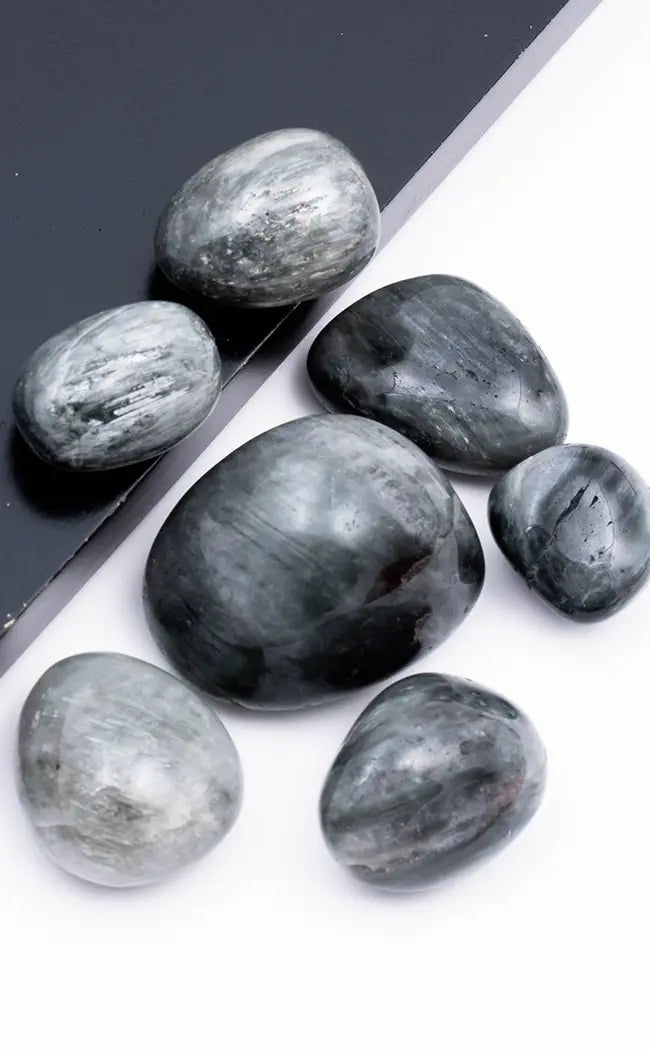 Tumbled Stones | Chrysoberyl Cats Eye-Tumble Stones-Tragic Beautiful