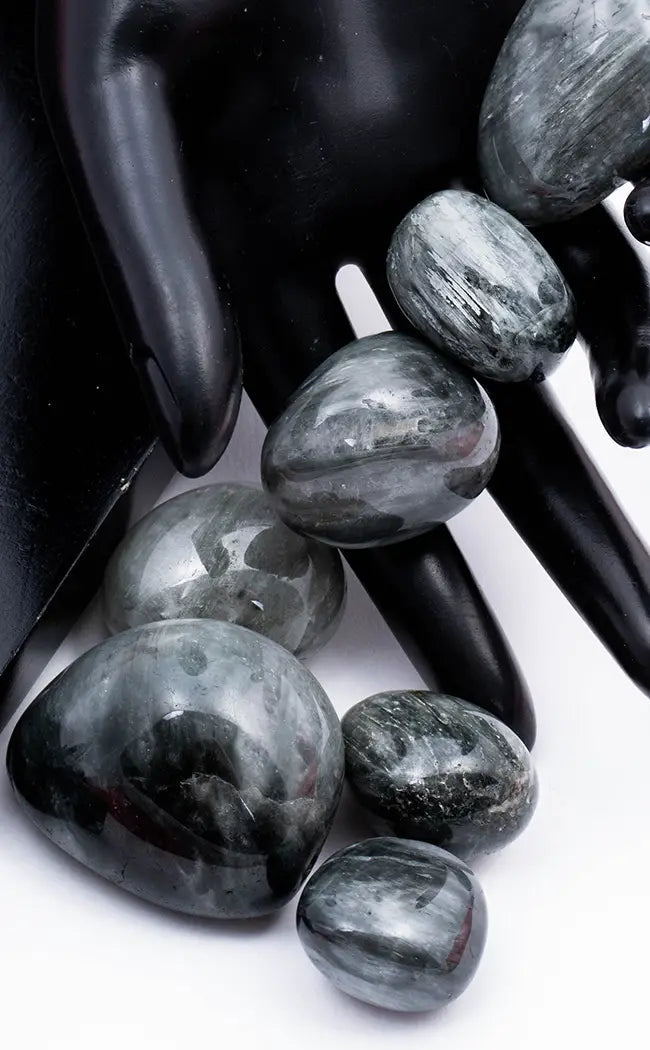 Tumbled Stones | Chrysoberyl Cats Eye-Tumble Stones-Tragic Beautiful