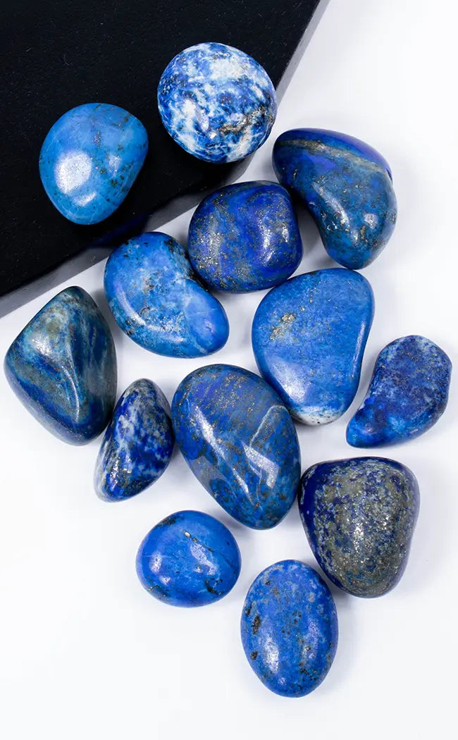 Tumbled Stones | Lapis Lazuli-Tumble Stones-Tragic Beautiful