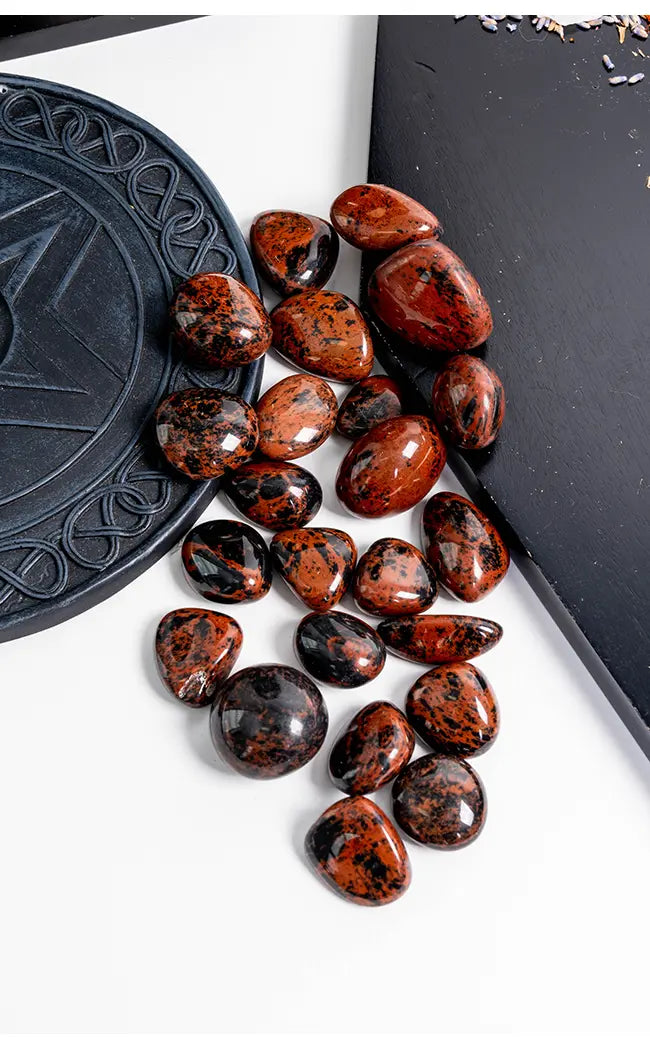 Tumbled Stones | Mahogany Obsidian