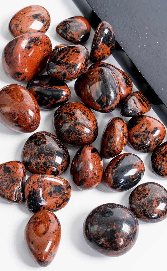Tumbled Stones | Mahogany Obsidian-Tumble Stones-Tragic Beautiful