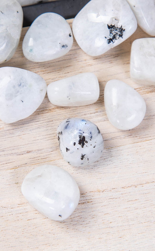 Tumbled Stones | Rainbow Moonstone-Crystals-Tragic Beautiful