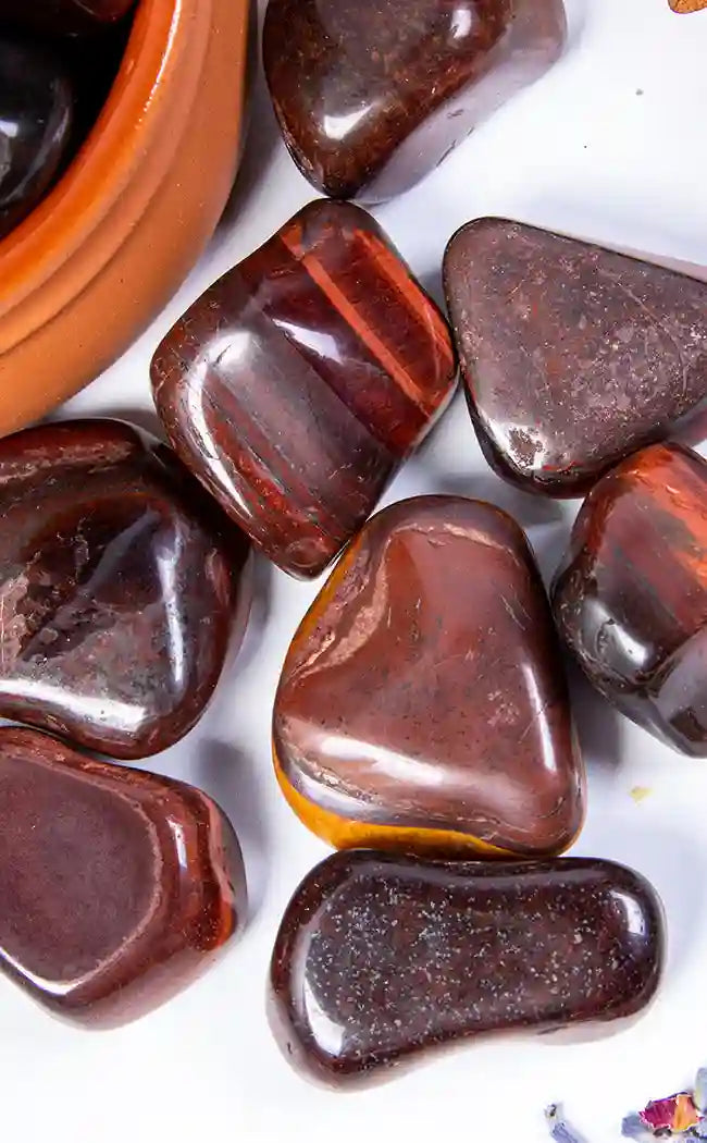 Tumbled Stones | Red Tigers Eye XL-Crystals-Tragic Beautiful