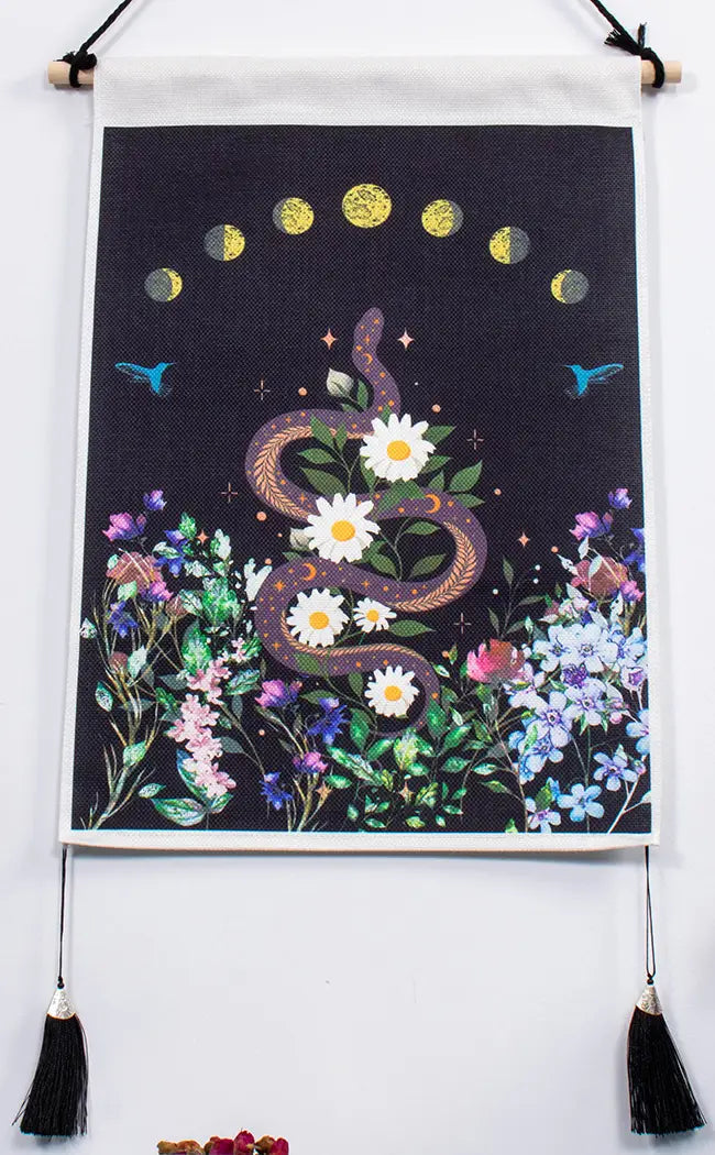 Venomous Garden Tapestry-Gothic Gifts-Tragic Beautiful