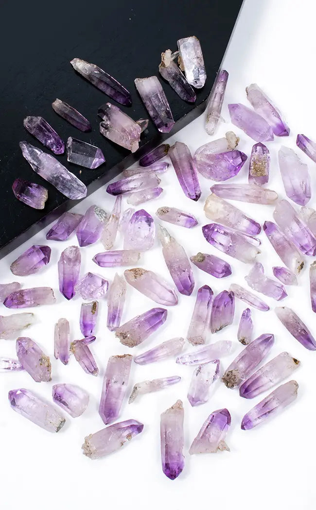 Vera Cruz Mini Amethyst Crystals-Crystals-Tragic Beautiful