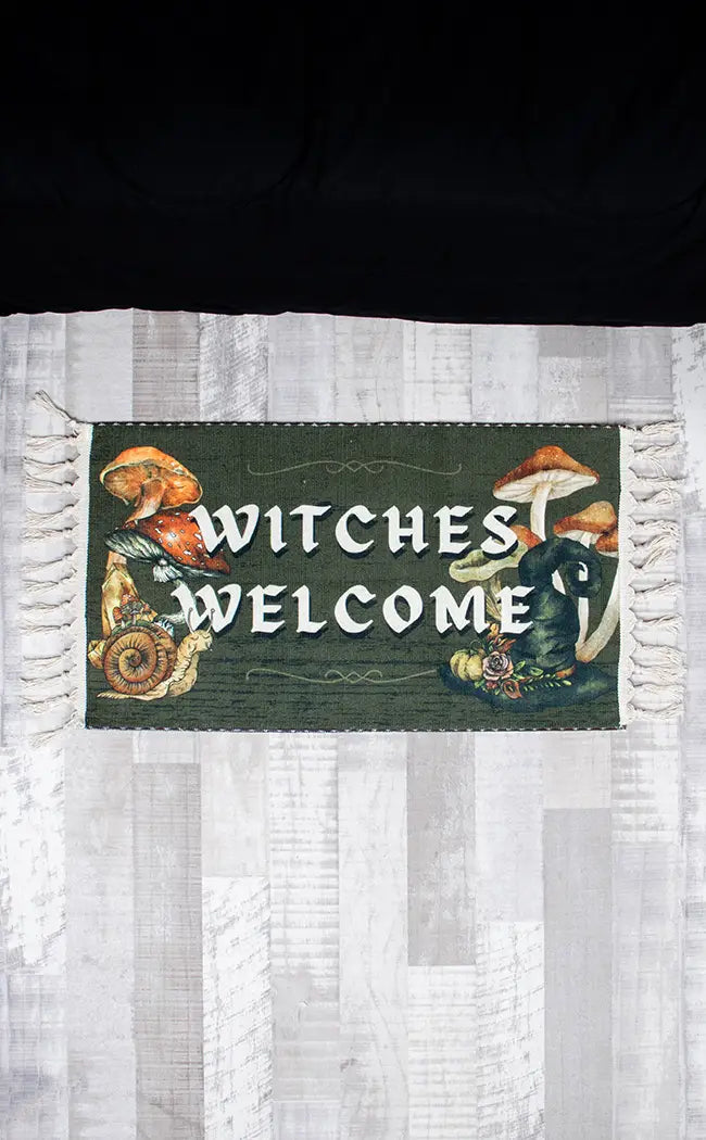 Witches Welcome Doormat-The Haunted Mansion-Tragic Beautiful