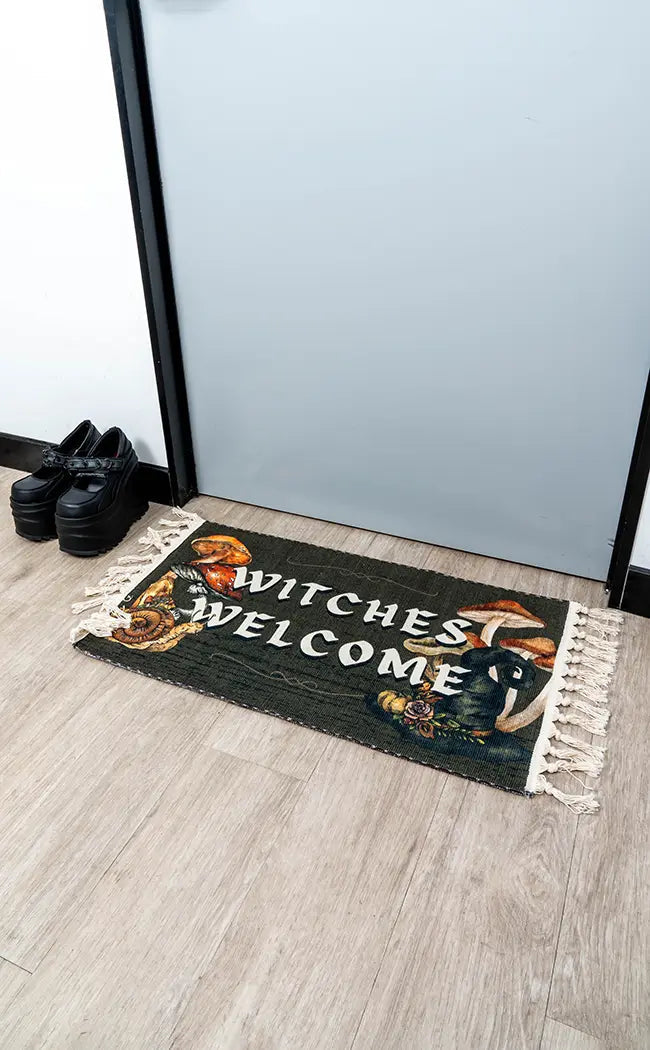 Witches Welcome Doormat-The Haunted Mansion-Tragic Beautiful