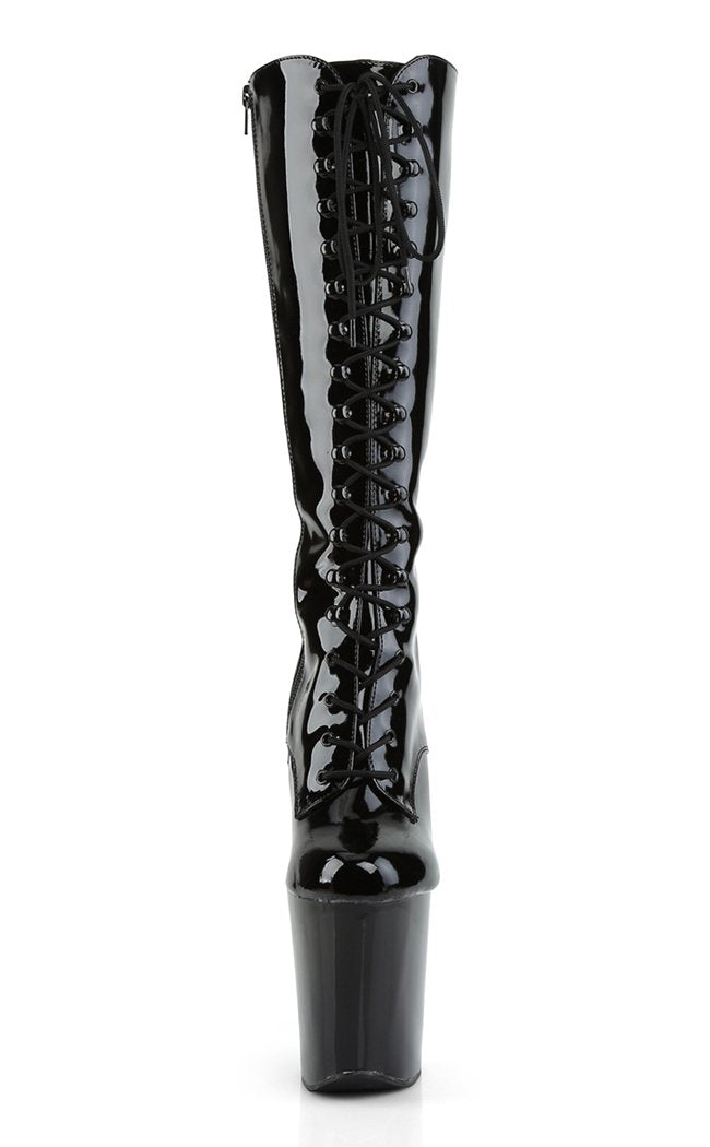 XTREME-2020 Black Knee High Boots-Pleaser-Tragic Beautiful
