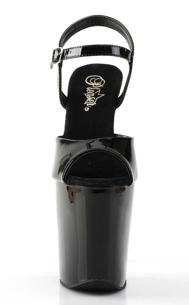 XTREME-809 Black Patent Heels-Pleaser-Tragic Beautiful