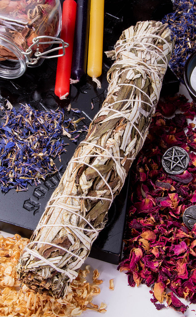 Yerba Santa Sage Smudging Stick | 22cm-Incense-Tragic Beautiful