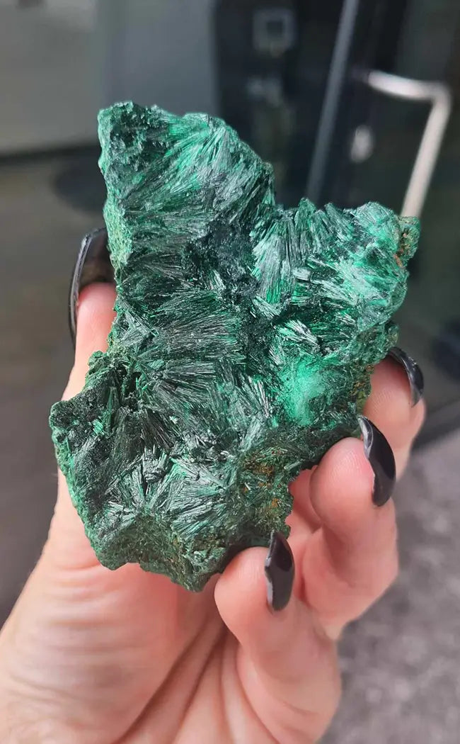 Acicular Velvet Malachite Freeforms | Rare-Crystals-Tragic Beautiful
