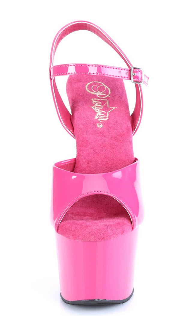 ADORE-709 Hot Pink Heels-Pleaser-Tragic Beautiful