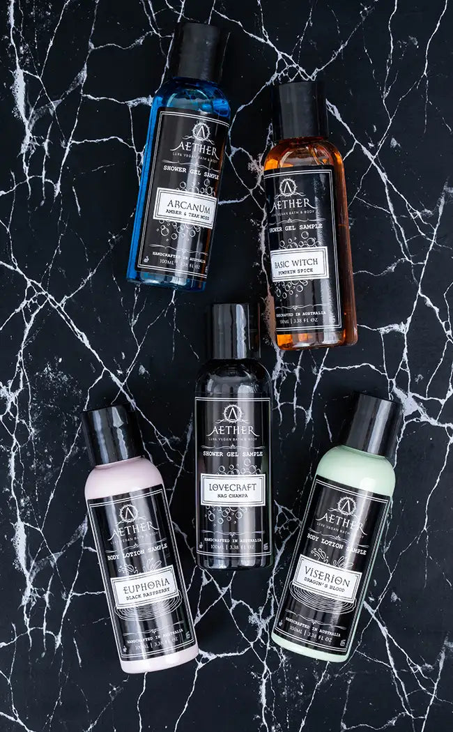 Aether Product & Scent Samples