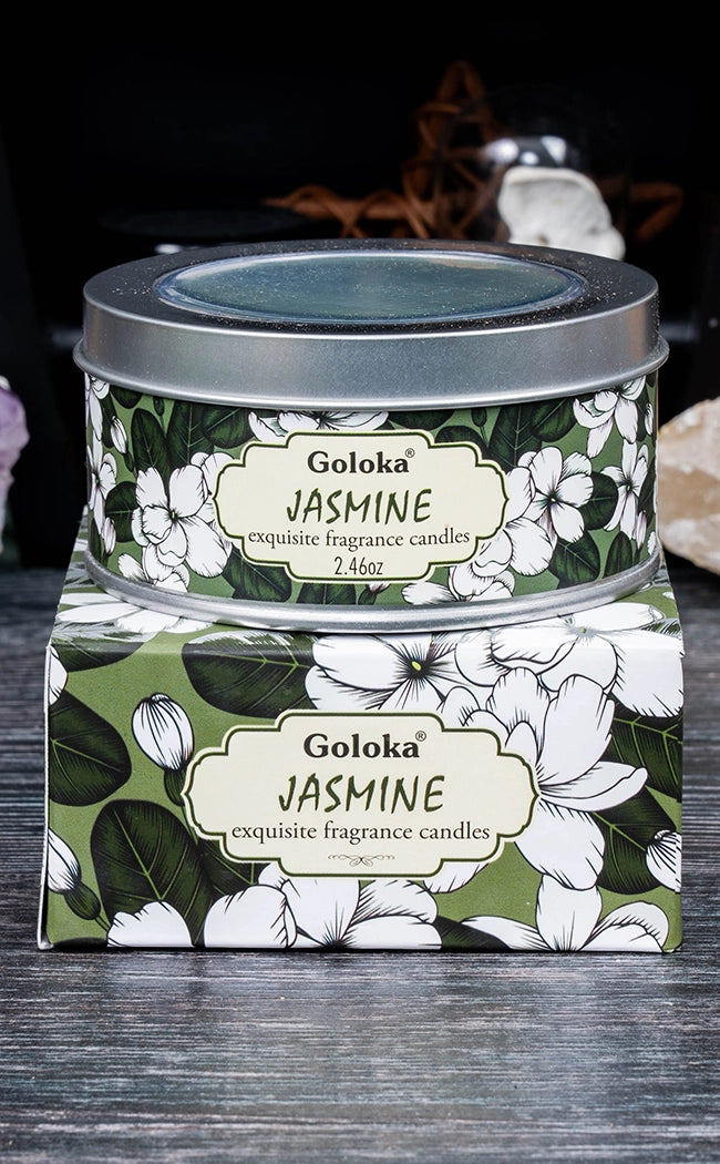 Aromatherapy Travel Tin Candle | Jasmine