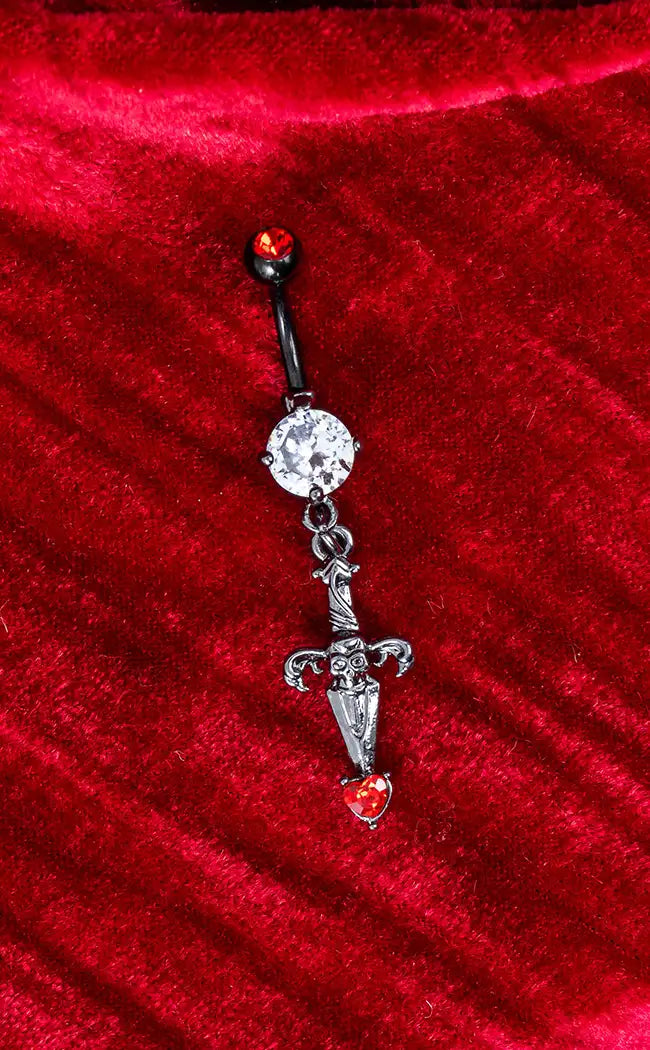Athame Belly Ring