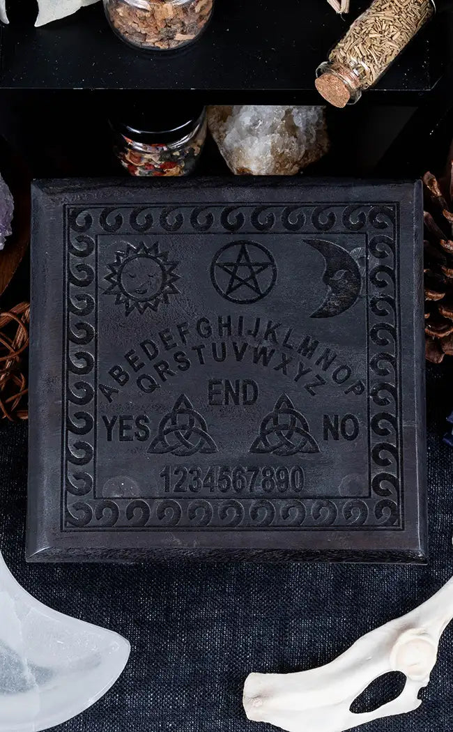 Black Ouija Altar Table