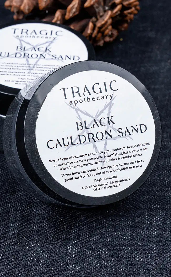 Black Ritual Cauldron Sand