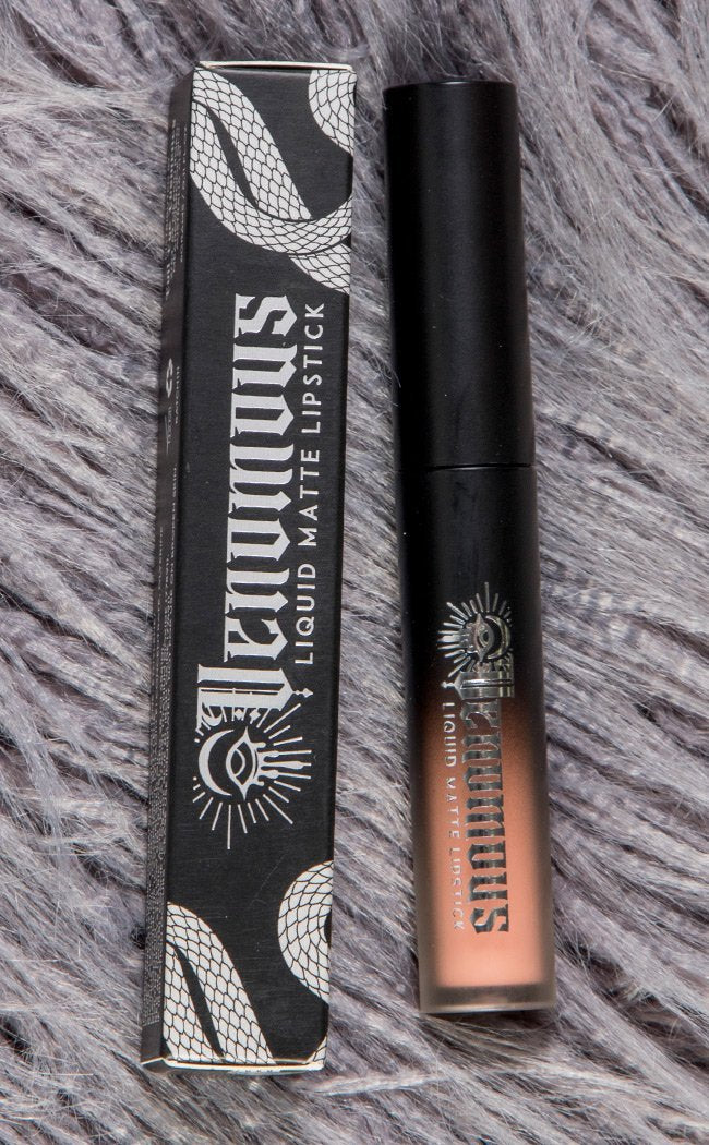 Breathless | Peachy Nude Matte Lipstick-Evil Eye Cosmetics-Tragic Beautiful
