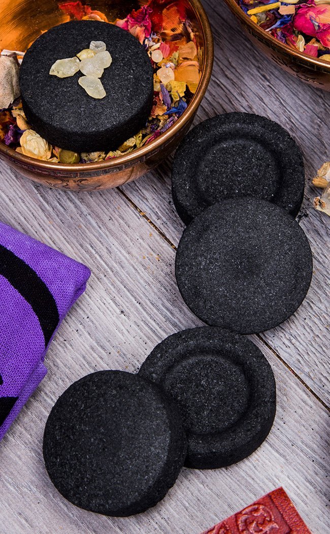 Charcoal Tablets for Resin Incense-Incense-Tragic Beautiful