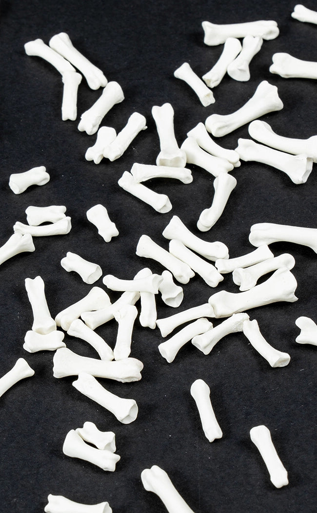 Chicken Feet Bones in Glass Vial