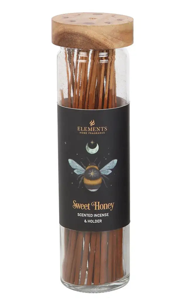 Cosy Cottage Incense & Holder | Sweet Honey