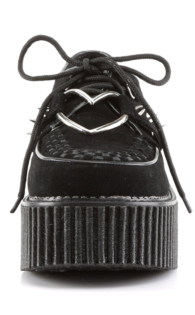 CREEPER-206 Black Creepers-Demonia-Tragic Beautiful