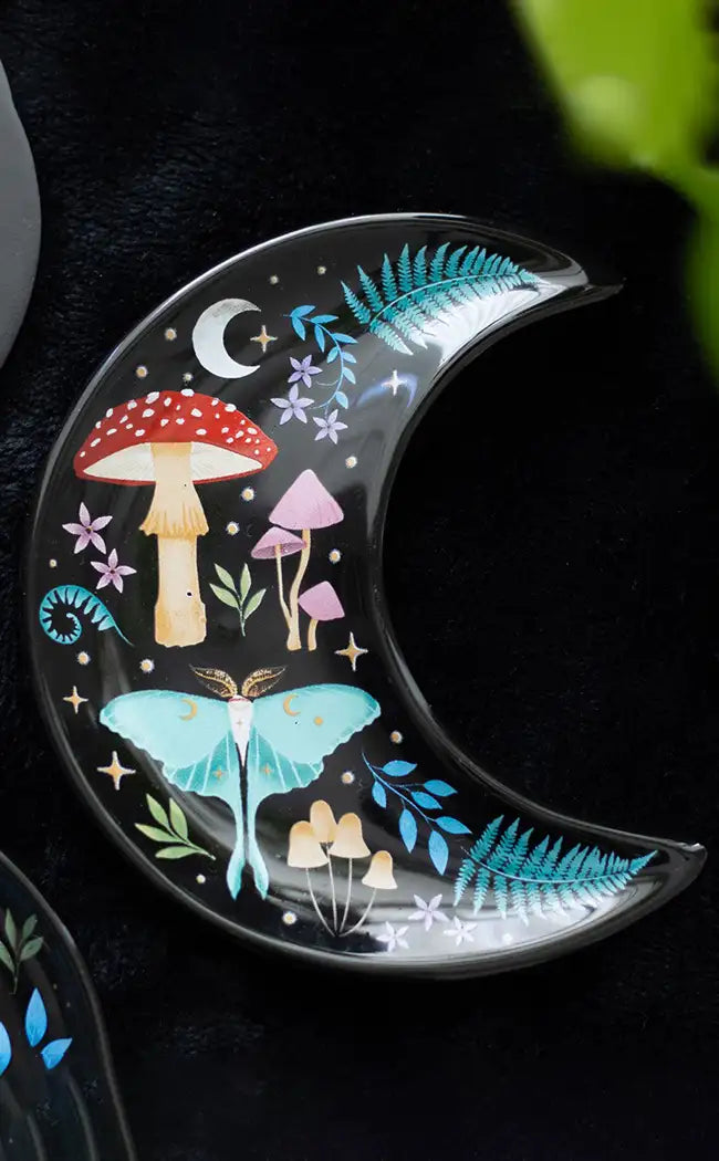 Crescent Moon Cottagecore Trinket Dish