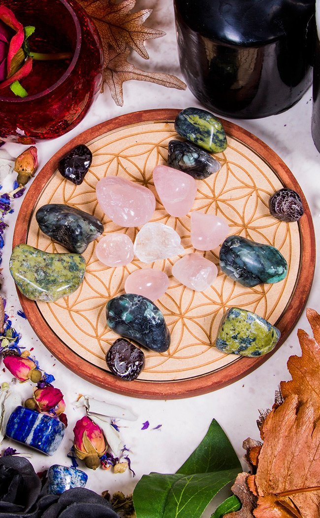 Crystal Grid for Love-Crystals-Tragic Beautiful