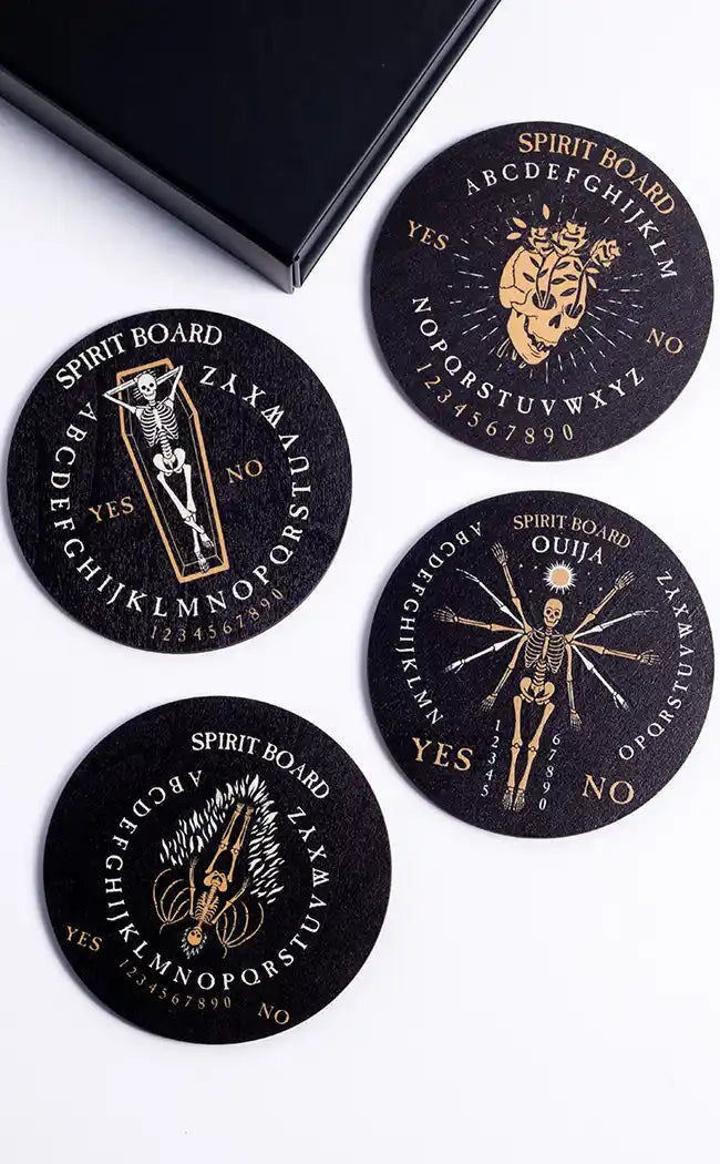 Danse Macabre Coaster Set-The Haunted Mansion-Tragic Beautiful