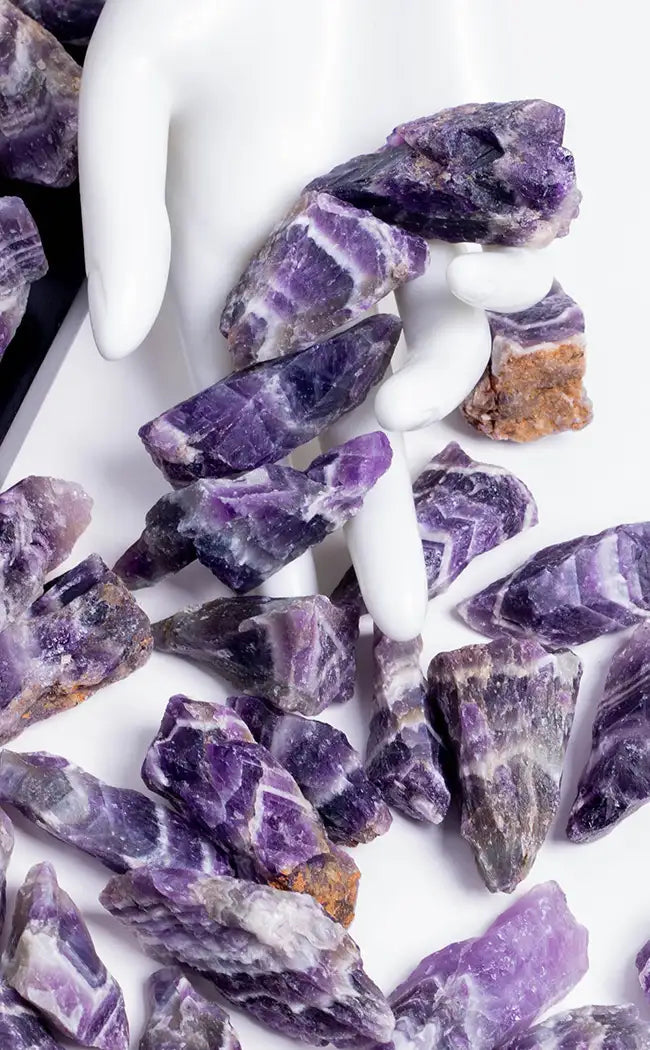 Dream Amethyst Crystal Raw Points-Crystals-Tragic Beautiful