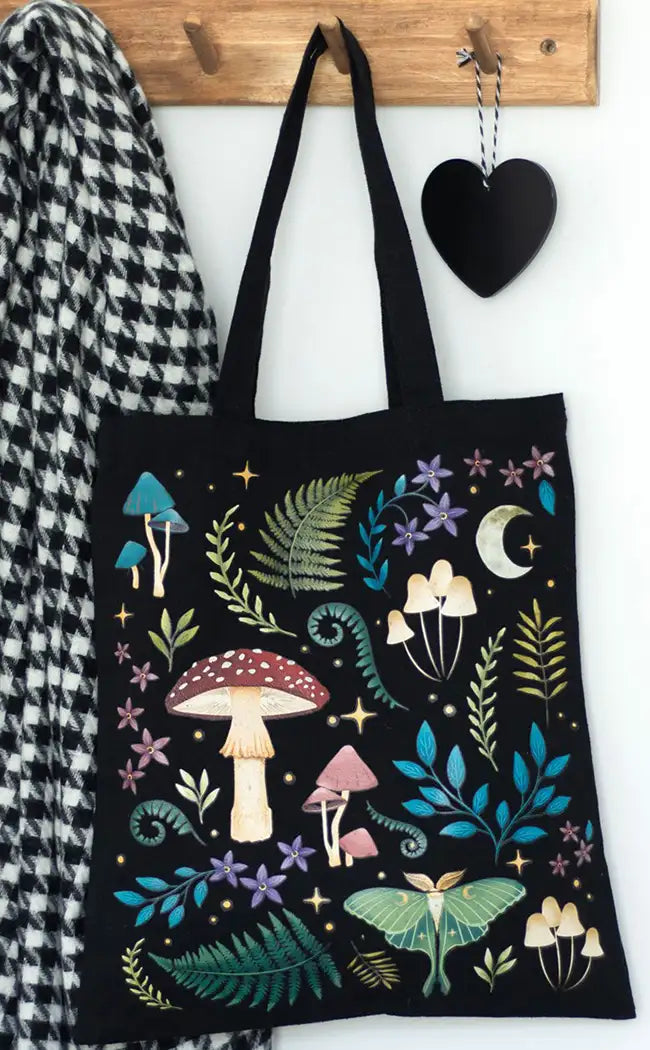 Forest Print Tote Bag