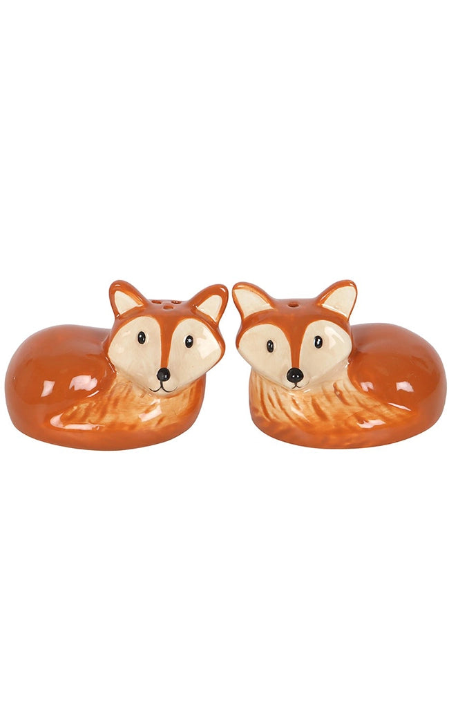 Fox Salt and Pepper Shakers