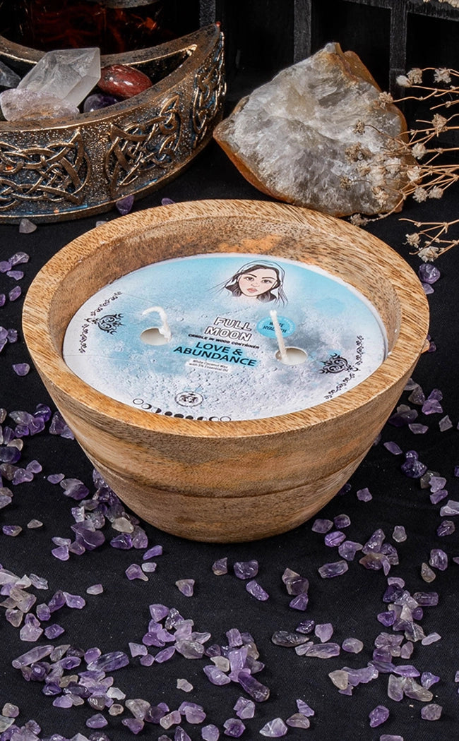 Full Moon Love & Abundance Candle