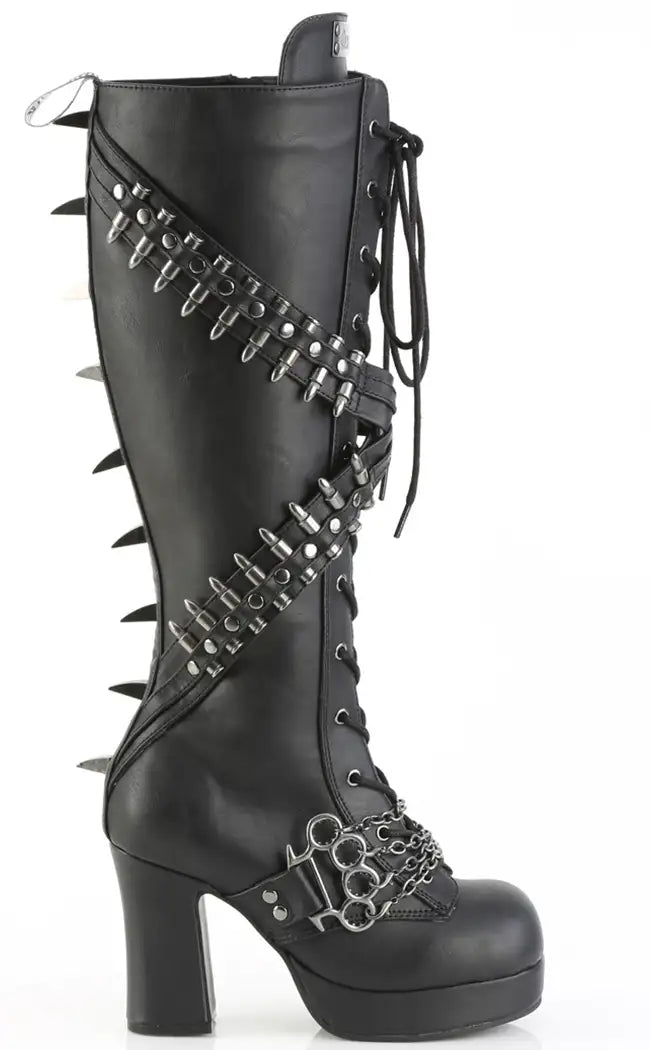 GOTHIKA-108 Post Apocalyptic Bullet Boots