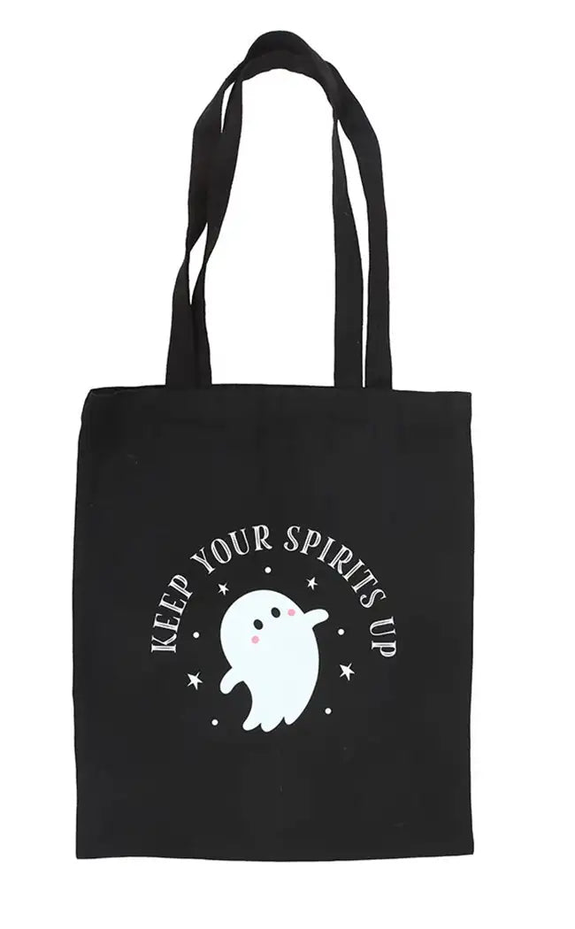 Keep Your Spirits Up Ghost Tote Bag